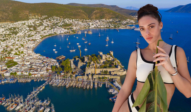 Rabia Soytürk yaz sezonunu Bodrum'da açtı