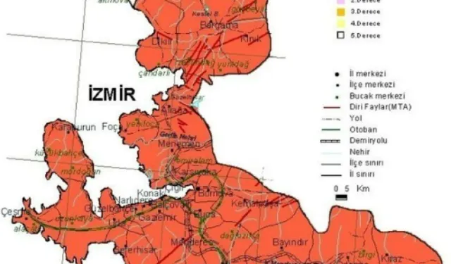 İzmir ve Denizli için 9,5 büyüklüğünde deprem uyarısı