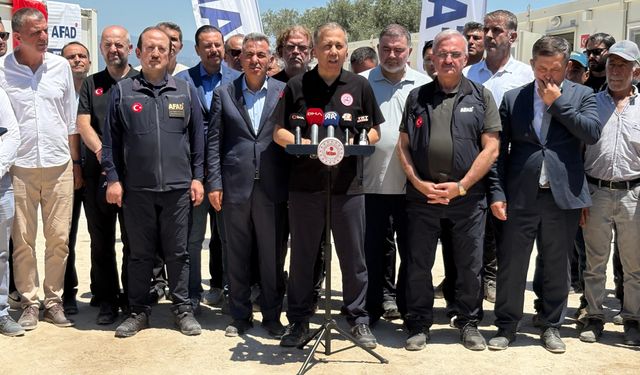 İçişleri Bakanı: “Yangın bitti, şimdi iyileştirme zamanı”