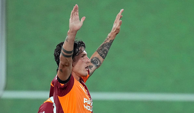 Zaniolo Galatasaray’da golle döndü: Taraftar coşkulu