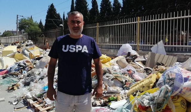 İzmir Buca’da çöpler yangına davetiye çıkarıyor