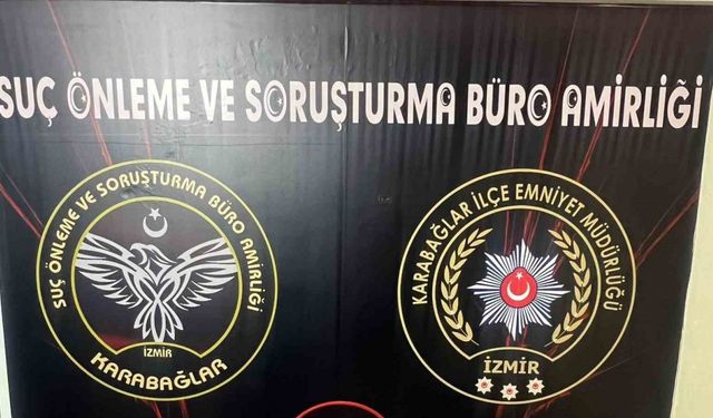 İzmir’de uyuşturucu ve silah kaçakçılığı: 2 gözaltı