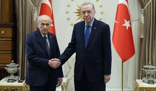 Erdoğan ve Bahçeli'den Beştepe'de kritik görüşme!