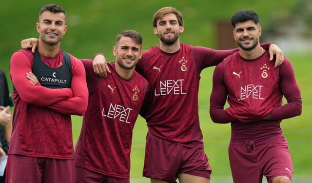 Galatasaray'ın kamp kadrosunu belli oldu!