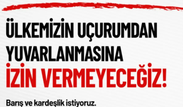 Laiklik, eşitlik ve barış için çağrı