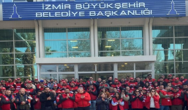 İzmir Büyükşehir’de 27 bin işçi yarın iş bırakıyor