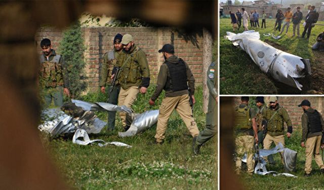 Hindistan-Pakistan Gerilimi Tırmanıyor: Tanımlanamayan Hava Aracı Enkazı Bulundu