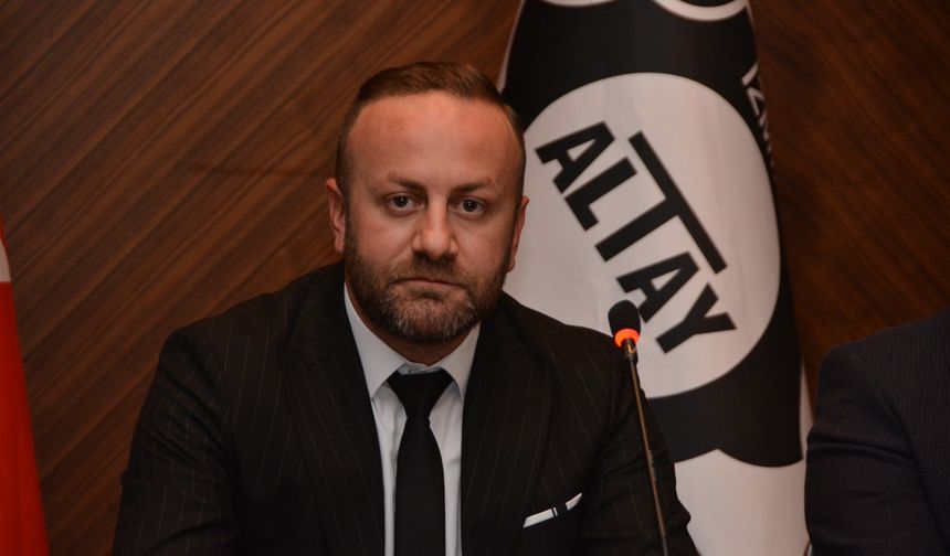 Sinan Kanlı, Altay Spor Kulübü başkanlığına adaylığını açıkladı