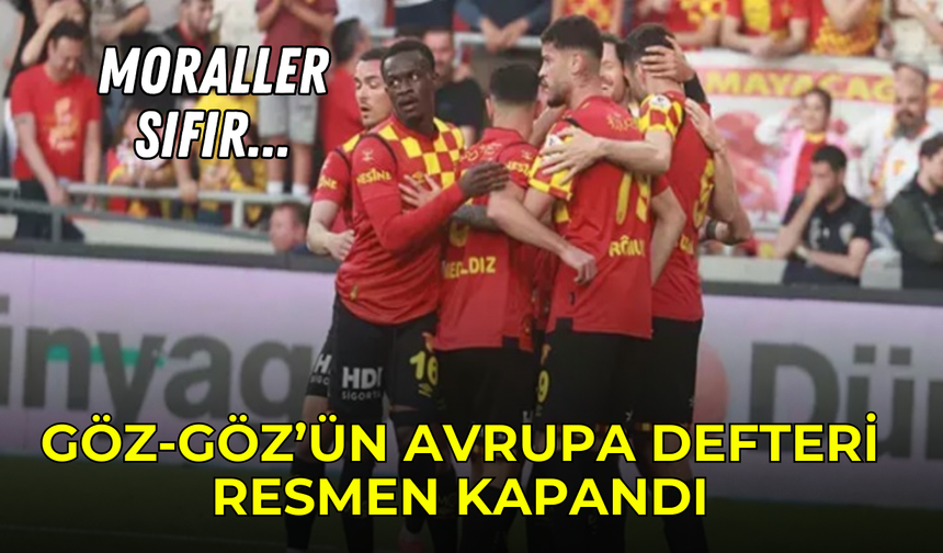 Avrupa defteri kapandı... | Göztepe deplasmanda ağır yara aldı!