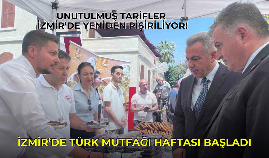 İzmir’de yemek şöleni: Geleneksel lezzetler gün yüzüne çıktı