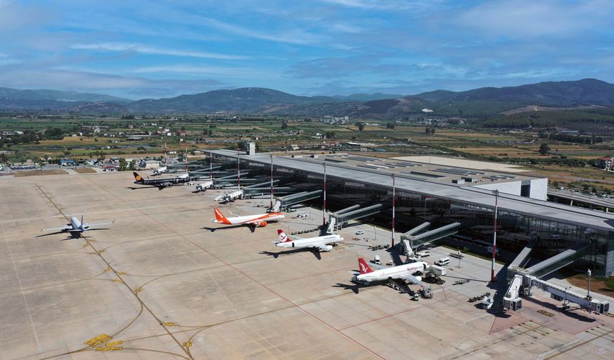 Muğla’nın hava trafiği 2025’te hız kesmiyor