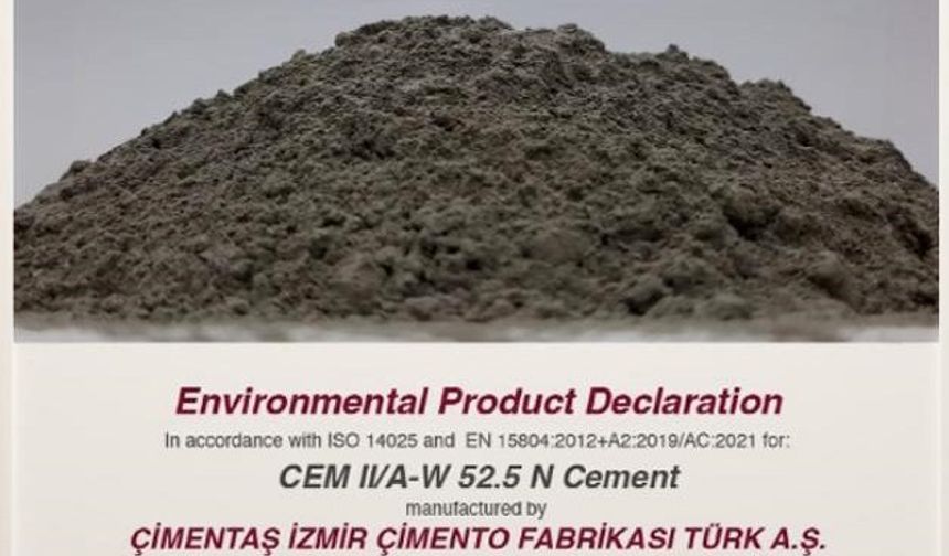 Sürdürülebilir üretimde Çimentaş’tan önemli adım: EPD belgesi