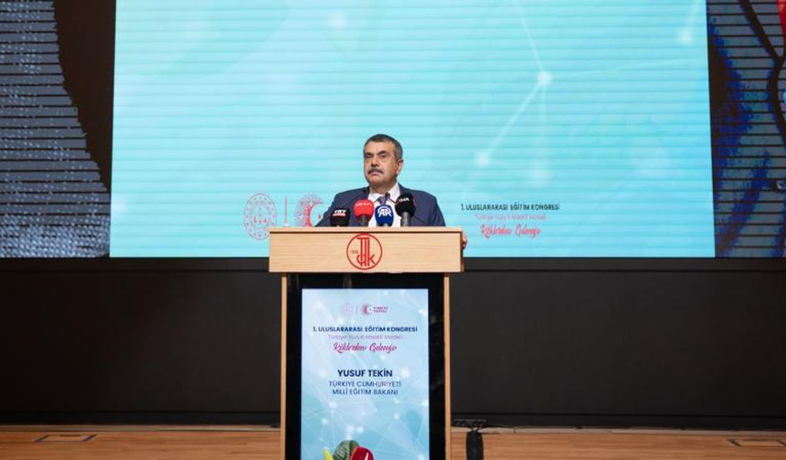Eğitimde değişim şart: Bakan Tekin'den reform sinyali
