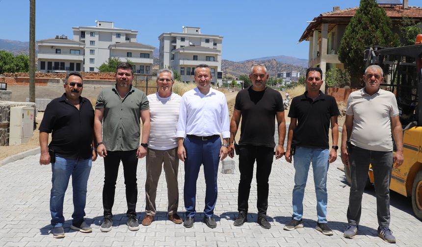 Başkan Tetik: “Hedefimiz Nazilli’de Toprak Yol Kalmaması”
