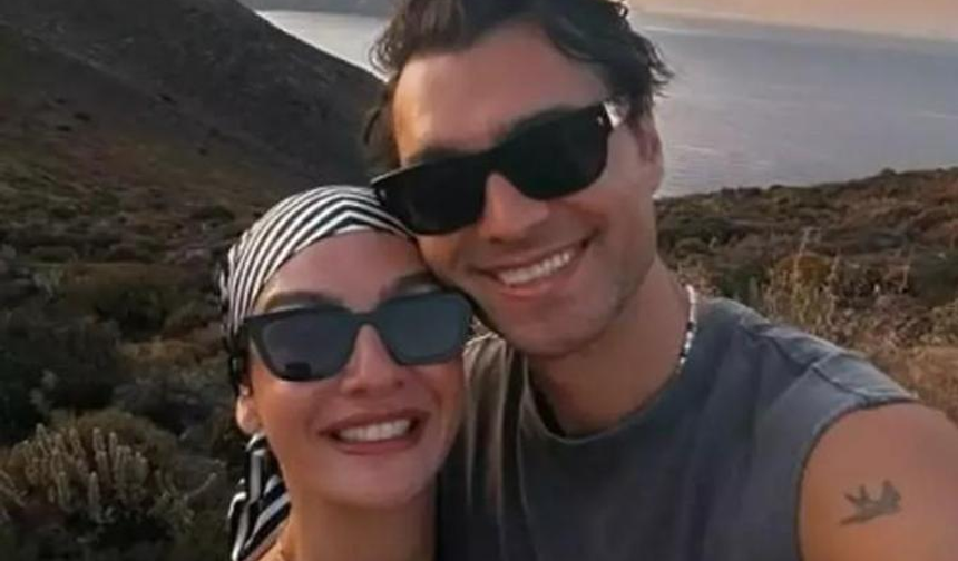 Birce Akalay ile Hakan Kurtaş’tan romantik tatil paylaşımları