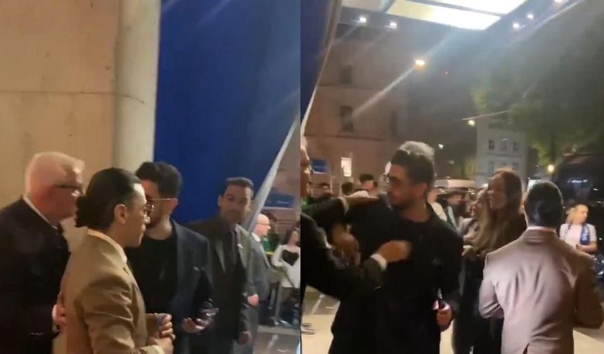 Nusret şampiyonlar ligi partisinde kapı dışarı edildi!