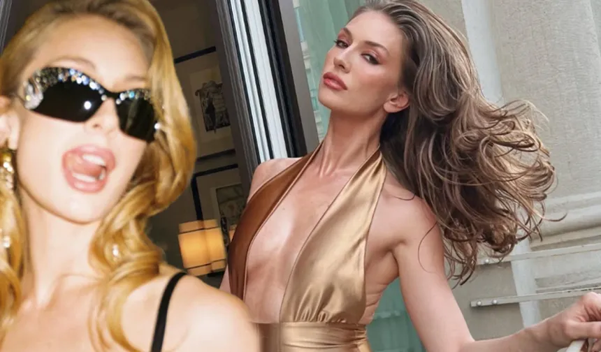 Yasemin Kay Allen'dan gece denizi pozu: Sosyal medyada olay oldu