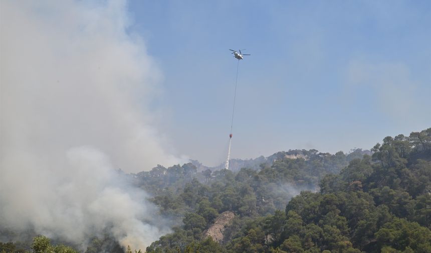 Orman yangınlarında kritik gün: Manisa'da 4 cephe