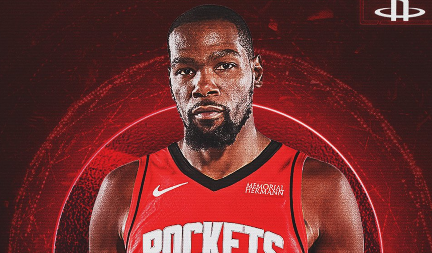 Kevin Durant resmen Rockets’ta
