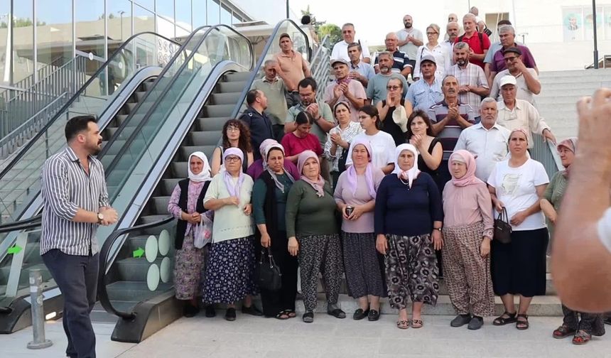 Muğla’da çimento fabrikasına karşı mücadele veren Deştin köylülerinden Başkan Aras’a destek