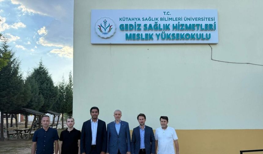 Gediz Sağlık Hizmetleri MYO’ya iki yeni bölüm müjdesi