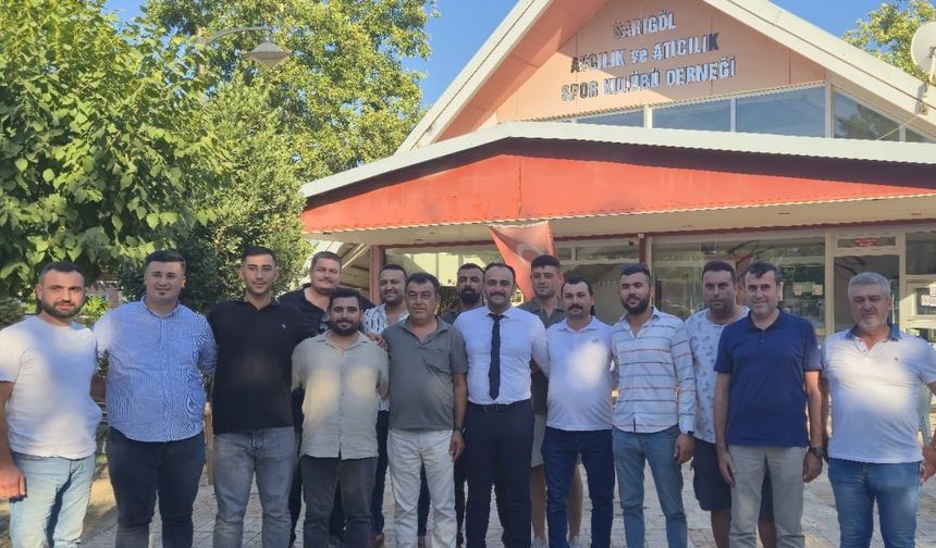 Sarıgöllü avcıların yeni Başkanı Mustafa Atakan Aktan oldu