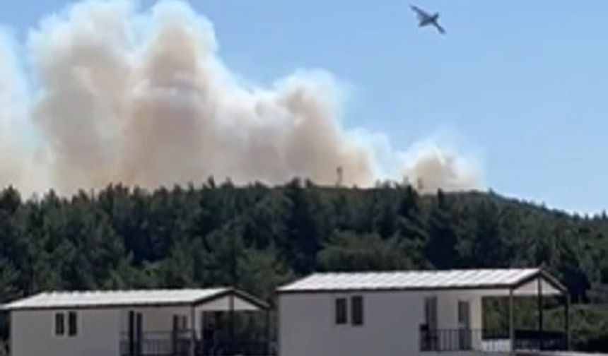 Urla’daki yangın kontrol altına alındı