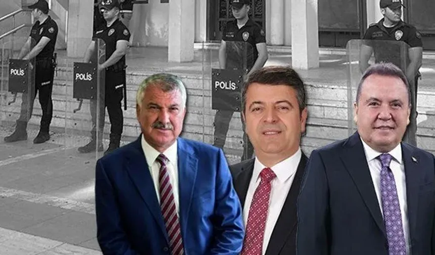 CHP’li belediyelere büyük operasyon: Karalar, Böcek ve Tutdere gözaltında