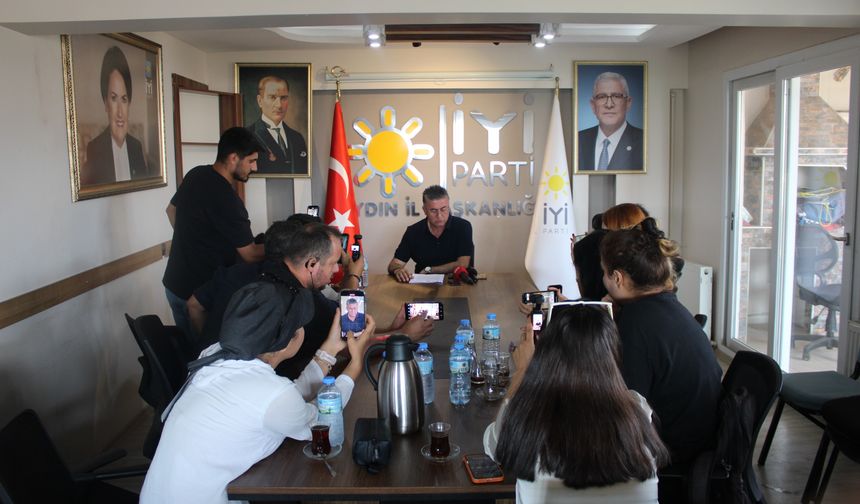 İYİ Parti Aydın İl Başkanı Ertürk’ten araştırma önergelerine dikkat çeken çıkış