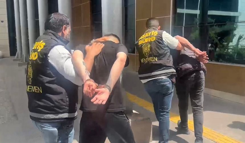 Menemen'de dron destekli yasaklı madde operasyonu